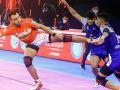 Pro Kabaddi League 2022: 53 अंक के साथ दबंग दिल्ली नंबर एक, यू मुंबा को 36-30 से हराया, गुजरात जाइंट्स ने हरियाणा स्टीलर्स को धो डाला - Hindi News | Pro Kabaddi League 2022: Dabang Delhi KC Beat U Mumba 36-30 Gujarat Giants beat Haryana Steelers 32-26 | Latest other-sports News at Lokmatnews.in