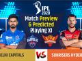 IPL 2020, DC vs SRH, Match Preview & Dream11: दिल्ली के खिलाफ जीतना हैदराबाद के लिए नहीं होगा आसान, ये हो सकती हैं दोनों टीमों की प्लेइंग इलेवन - Hindi News | Delhi Capitals VS Sunrisers Hyderabad Match Prediction Dream11 IPL 2020 playing 11 Match 11 | Latest cricket News at Lokmatnews.in