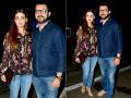 दीया मिर्जा पति साहिल संघा के साथ डिनर डेट एन्जॉय करती आईं नजर - Hindi News | Sanju Actress Dia Mirza Enjoy Dinner Date With husband Sahil Sangha and family at hakkasan bandra Mumbai | Latest bollywood Photos at Lokmatnews.in