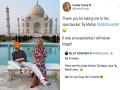 दिलजीत दोसांझ ने Ivanka Tump संग शेयर की ताजमहल के दीदार की फोटो, फिर इवांका ने दिया ये जवाब, देखें तस्वीरें - Hindi News | Diljit Dosanjh with Ivanka Trump Taj Mahal viral pics images and photos | Latest bollywood Photos at Lokmatnews.in