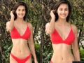 दिशा पाटनी ने इंस्टा पर रेड हॉट बिकिनी तस्वीर शेयर कर बढ़ाया तापमान - Hindi News | Bikini Photos: Bharat Actress Disha Patani Share her Red hot Bikini photos on Instagram | Latest hot-sexy Photos at Lokmatnews.in