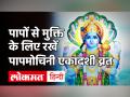 पापमोचिनी एकादशी व्रत 2021 शुभ मुहूर्त, पूजा विधि, पारण का समय और महत्व - Hindi News | Papmochani Ekadashi 2021 Date and Time | Latest spirituality Videos at Lokmatnews.in