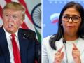 Trump warns Venezuelan VP Delcy Rodríguez:सही से काम करिए नहीं तो मादुरो से भी बुरा हश्र करूंगा?, राष्ट्रपति ट्रंप ने वेनेजुएला उपराष्ट्रपति रोड्रिग्ज को दी चेतावनी - Hindi News | President Donald Trump warned Venezuelan Vice President Delcy Rodriguez Do your job properly I'll deal you worse than Nicolas Maduro | Latest world News at Lokmatnews.in