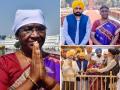 राष्ट्रपति द्रौपदी मुर्मू पहुंचीं अमृतसर, श्री हरमंदिर साहिब में मत्था टेका और जलियांवाला बाग के शहीदों को दी श्रद्धांजलि, देखे तस्वीरें - Hindi News | President Droupadi Murmu reached Amritsar paid obeisance at the Golden Temple and paid tribute to the martyrs of Jallianwala Bagh see photos | Latest india Photos at Lokmatnews.in