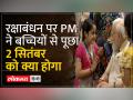 Raksha Bandhan 2023: पीएम मोदी ने दिल्ली में 7, लोक कल्याण मार्ग पर बच्चों के साथ रक्षाबंधन मनाया - Hindi News | Raksha Bandhan 2023: PM Modi celebrates Raksha Bandhan with children at 7, Lok Kalyan Marg in Delhi | Latest india Videos at Lokmatnews.in
