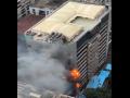 Mumbai Fire: मुंबई के टाइम्स टॉवर बिल्डिंग में लगी भीषण आग, इमारत से उठता दिखा धुआं; आग बुझाने की मशक्कत जारी - Hindi News | Fire breaks out at Times Tower in Mumbai 9 fire engines at spot Video | Latest india News at Lokmatnews.in