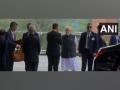 G20 Summit: पीएम मोदी जी20 शिखर सम्मेलन स्थल पर पहुंचे, विश्व नेताओं का स्वागत करेंगे, प्रमुख सत्र 10.30 बजे शुरू होने की उम्मीद - Hindi News | PM Modi arrives at G20 summit venue, will welcome world leaders | Latest india News at Lokmatnews.in