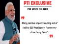 प्रधानमंत्री नरेंद्र मोदी ने जी20 की बैठक को लेकर कहा, "भारत की अध्यक्षता से सामने आ रहे हैं कई सकारात्मक प्रभाव" - Hindi News | Prime Minister Narendra Modi said about the G20 meeting, "Many positive effects are coming out from the presidency of India" | Latest india News at Lokmatnews.in