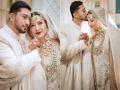 अभिनेत्री गौहर खान आणि जैद दरबारचा झाला निकाह, पहा फोटो - Marathi News | Gauahar Khan married Zaid Darbar see wedding photos | Latest filmy Photos at Lokmat.com