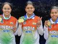 Archery World Cup Stage 2: विश्व कप स्वर्ण पदकों की हैट्रिक, दुनिया की नंबर एक भारतीय टीम ने तुर्की को 232-226 से हराकर गोल्ड पर किया कब्जा - Hindi News | Archery World Cup Stage 2 Indian trio Jyothi Surekha Vennam, Parneet Kaur Aditi Swami third successive World Cup gold medal beating Turkey 232-226 | Latest other-sports News at Lokmatnews.in