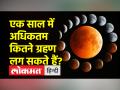 1901 से 2100 के बीच ग्रहण का आंकड़ा क्या है? - Hindi News | What is the figure for eclipses between 1901 and 2100? | Latest india Videos at Lokmatnews.in