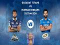 IPL 2022 GT vs MI: गुजरात टाइटंस ने टॉस जीतकर पहले गेंदबाजी का फैसला किया, मुंबई में हुआ एक बदलाव - Hindi News | IPL 2022 GT vs MI Gujarat Titans won the toss and elected to field | Latest cricket News at Lokmatnews.in