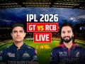 GT vs RCB Highlights: गुजरात टाइटंस की 4 विकेट से जीत - Hindi News | GT vs RCB LIVE IPL 2026 Match 42 Gujarat Titans vs Royal Challengers Bengaluru Live Match Scorecard | Latest cricket News at Lokmatnews.in