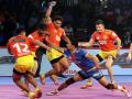 Pro Kabaddi: घरेलू मैदान पर गुजरात की टीम ने दर्ज की रोमांचक जीत, यूपी को 37-32 से हराया - Hindi News | pro kabaddi league: Gujarat supergiants beat UP Yoddha by 37-32 | Latest other-sports News at Lokmatnews.in