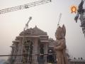 Ram Mandir 2024: श्रीराम जन्मभूमि पर श्रीराम लाल की प्राण प्रतिष्ठा 22 जनवरी से पूर्व मंदिर के सिंहद्वार पर विराजमान हुए हनुमानजी - Hindi News | Ram Mandir 2024 Hanumanji was seated at the lion gate of the temple before the consecration of Shri Ram Lal at Shri Ram Janmabhoomi on 22nd January | Latest india News at Lokmatnews.in