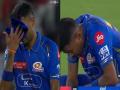 PBKS vs MI, Qualifier 2: पंजाब किंग्स से मुंबई इंडियंस के हारने के बाद रो पड़े कप्तान हार्दिक पांड्या, घुटने पर बैठे - Hindi News | PBKS vs MI, Qualifier 2: Captain Hardik Pandya cried after Mumbai Indians lost to Punjab Kings, sat on his knee | Latest cricket News at Lokmatnews.in