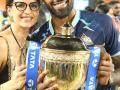 IPL 2022: ट्रॉफी को यूं प्यार से सहेजते नजर आये हार्दिक, जीत के बाद पत्नी नताशा ने गले लगाया, लापरवाह युवा से जिम्मेदार कप्तान बनने तक का सफर - Hindi News | IPL 2022 Hardik Pandya Moments final match trophy father pampering his child result hard work Gujarat Titans winner popular league  | Latest cricket News at Lokmatnews.in