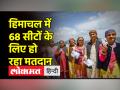 हिमाचल में 68 सीटों के लिए मतदान, CM जयराम ठाकुर ने भी डाला वोट - Hindi News | Voting for 68 seats in Himachal, CM Jai Ram Thakur also cast his vote | Latest india Videos at Lokmatnews.in