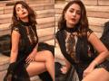 Hina khan brings glam to cannes 2022 in a black dress see pics - Hindi News | Hina khan brings glam to cannes 2022 in a black dress see pics | Latest entertainment Photos at Lokmattimes.com