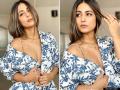 हिना खान फ्लोरल आउटफिटमध्ये दिसली स्टनिंग, फोटोतून वेधले चाहत्यांचे लक्ष - Marathi News | Hina Khan see in floral mini skirt looked very glamorous photos goes viral on social media | Latest filmy Photos at Lokmat.com