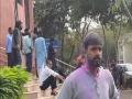 जामिया मिल्लिया इस्लामिया के अंसारी ऑडिटोरियम में असामाजिक तत्वों द्वारा होली मिलन कार्यक्रम का विरोध, लगाये गये विवादित नारे - Hindi News | Protest against Holi in Jamia Millia Islamia's Ansari Auditorium, controversial slogans raised | Latest india News at Lokmatnews.in