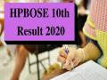 HPBOSE 10th Result 2020: हिमाचल प्रदेश बोर्ड ने 10वीं का रिजल्ट किया जारी, छात्र यहां करें आसानी से चेक - Hindi News | HPBOSE 10th Result 2020 declared online live update at hpbose.org himachal board exam result announced | Latest education News at Lokmatnews.in