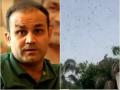 वीरेंद्र सहवाग के घर के ऊपर टिड्डी दल का 'हमला', खुद वीडियो शेयर कर लिखा... - Hindi News | Former indian cricketer Virender Sehwag Shares Verified Locusts attack video | Latest cricket News at Lokmatnews.in