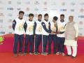 Khelo India Youth Games 2023: मध्य प्रदेश टीम ने मलखंब में 5 स्वर्ण और 4 रजत पदक पर किया कब्जा, बालिका में महाराष्ट्र और बालक वर्ग में एमपी ने मारी बाजी - Hindi News | Khelo India Youth Games 2023 Madhya Pradesh team captured 5 gold and 4 silver medals in Malkhamb Maharashtra in girls and MP in boys category top | Latest other-sports News at Lokmatnews.in