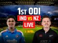 IND vs NZ 1st ODI Today Match: भारत बनाम न्यूजीलैंड लाइव मैच, वडोदरा के कोटाम्बी स्टेडियम में, देखें लाइव मैच अपडेट - Hindi News | IND vs NZ 1st ODI Live Score India vs New Zealand Match Live Updates Scorecard Commentary | Latest cricket News at Lokmatnews.in