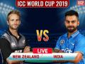 ICC World Cup 2019, India vs New Zealand: भारत-न्यूजीलैंड मैच बारिश के कारण रद्द, टॉस तक नहीं हो पाया - Hindi News | ICC World Cup 2019, India vs New Zealand: Live Cricket Score, Live Streaming, Live updates, Live blog | Latest cricket News at Lokmatnews.in