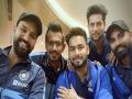 IND vs NZ: टीम इंडिया न्यूजीलैंड दौरे के लिए रवाना, रोहित, बुमराह, चहल ने शेयर की तस्वीरें, हिटमैन ने लिखा, 'न्यूजीलैंड के लिए तैयार' - Hindi News | Team India leaves for New Zealand tour, Rohit, Bumrah, Chahal, Saini share pics | Latest cricket News at Lokmatnews.in