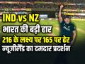 IND Vs NZ 4th T20 Highlights: भारत की बड़ी हार, 216 के लक्ष्य पर 165 पर ढेर, न्यूजीलैंड का दमदार प्रदर्शन - Hindi News | India-vs-New-zealand-Visakhapatnam-Match-India-lost-by-50-runs | Latest cricket News at Lokmatnews.in
