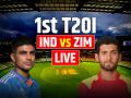 IND vs ZIM Highlights: जिम्बाब्वे 13 रन से जीता, टीम इंडिया ने किया सरेंडर - Hindi News | IND vs ZIM Live Score India vs Zimbabwe 1st T20I Live Match in Harare Sports Club | Latest cricket News at Lokmatnews.in