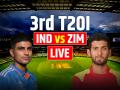 IND vs ZIM Highlights: भारत 23 रनों से जीता, वॉशिंगटन सुंदर और आवेश खान की घातक गेंदबाजी - Hindi News | IND vs ZIM Live Score India vs Zimbabwe 3rd T20I Live Match in Harare Sports Club | Latest cricket News at Lokmatnews.in