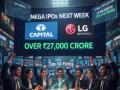 Upcoming IPO: टाटा कैपिटल और LG इलेक्ट्रॉनिक्स ला रहे 27000 करोड़ से ज्यादा का IPO, निवेश का बेहतर मौका - Hindi News | Upcoming IPO Tata Capital LG Electronics to launch IPOs worth over Rs 27000 crore next week | Latest business News at Lokmatnews.in