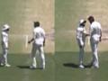 IND vs AUS: पर्थ टेस्ट के दौरान मैदान पर 'भिड़े' इशांत शर्मा और रवींद्र जडेजा, वीडियो हुआ वायरल - Hindi News | India vs Australia: Ishant Sharma-Ravindra Jadeja get involved in war of words during perth test, watch video | Latest cricket News at Lokmatnews.in