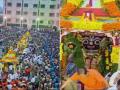 बलभद्र-सुभद्रा संग मौसी के घर रवाना हुए भगवान जगन्नाथ, रथ यात्रा में शामिल हुए दस लाख श्रद्धालु - Hindi News | Lord Jagannath, accompanied by Balabhadra-Subhadra, went to the house of aunt, ten million devotees who joined the Rath Yatra | Latest spirituality News at Lokmatnews.in