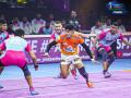 PKL Final 2022: जयपुर पिंक पैंथर्स चैंपियन, दूसरी बार पीकेएल ट्रॉफी पर कब्जा, फाइनल में पुनेरी पल्टन को 33-29 से हराया - Hindi News | PKL Final 2022 Jaipur Pink Panthers champions beat Puneri Paltan 33-29 in final Jaipur Pink win PKL trophy 2nd time | Latest other-sports News at Lokmatnews.in