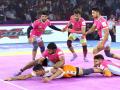 Pro Kabaddi 2019: जयपुर पिंक पैंथर्स को 9 मैचों के बाद मिली जीत, पुणेरी पल्टन को 43-34 से हराया - Hindi News | Pro Kabaddi League 2019: Jaipur Pink Panthers beat Puneri Paltan by 43-34 | Latest kabaddi News at Lokmatnews.in