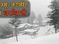 जम्मू-कश्मीर में बर्फबारी, सफेद चादर से ढकी खूबसूरत वादियां - Hindi News | Patnitop turns milky white following fresh snowfall | Latest india Videos at Lokmatnews.in