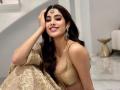 Janhvi Kapoor celebrates Pongal wearing golden lehenga photos goes viral - Hindi News | Janhvi Kapoor celebrates Pongal wearing golden lehenga photos goes viral | Latest entertainment Photos at Lokmattimes.com