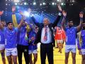 Asian Games 2023 Kabaddi: बांग्लादेश को 55-18 से हराने के बाद भारतीय पुरुष टीम ने थाईलैंड को 63-26 से धोया, महिला टीम ने दक्षिण कोरिया को 56-23 से रौंदा, देखें वीडियो - Hindi News | Asian Games 2023 Kabaddi After defeating Bangladesh 55-18 Indian men's team thrashed Thailand 63-26 women's team thrashed South Korea 56-23 see video | Latest other-sports News at Lokmatnews.in