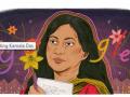 गूगल ने डूडल बनाकर किया कमला दास की "माई स्टोरी" को याद - Hindi News | Google Doodle: Google Celebrates Kamala Das honours ‘Mother of modern English poetry’ | Latest india News at Lokmatnews.in