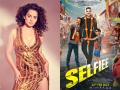 Kangana Ranaut calls Akshay and Karan Johar's film 'Selfiee' ‘Flop’ - Hindi News | Kangana Ranaut calls Akshay and Karan Johar's film 'Selfiee' ‘Flop’ | Latest entertainment Photos at Lokmattimes.com
