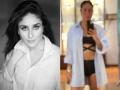 करीना कपूरने शेअर केला बिकनीमधील मिरर सेल्फी, फ्लॉन्ट केली फिगर - Marathi News | Kareena Kapoor Share Mirror Selfie Photo in Black Dress Pictures Goes Viral | Latest filmy Photos at Lokmat.com