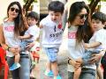 मां करीना के साथ मस्ती के मूड में नजर आए तैमूर, देखें शानदार फोटो - Hindi News | Taimur appeared in mood of fun with mother Kareena | Latest bollywood Photos at Lokmatnews.in