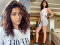 PHOTOS: करिश्मा तन्नाने फ्लॉन्ट केली फिगर. चाहते झाले थक्क! - Marathi News | Karishma tanna flaunts her stunning curvy figure goes viral on social media see pics | Latest filmy Photos at Lokmat.com