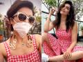 स्टायलिश मास्क घालून दिसली अभिनेत्री करिश्मा तन्ना, See Pics - Marathi News | Karishma tanna stylish mask photos and images goes viral on social media see pics | Latest filmy Photos at Lokmat.com