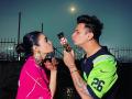 Karwachauth 2020: Check out how Prince Narula and Yuvika Chaudhary celebrated the festival - Hindi News | Karwachauth 2020: Check out how Prince Narula and Yuvika Chaudhary celebrated the festival | Latest entertainment Photos at Lokmattimes.com