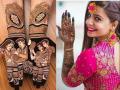 Karva Chauth Mehndi design: इस करवा चौथ इन मेहंदी डिजाइन से सजाएं अपने हाथ, देखें फोटोज - Hindi News | list of best and latest Karva Chauth Mehndi design, last minute mehndi design idea for karva chauth, easy mehndi design for karva chauth fast | Latest fashion-beauty News at Lokmatnews.in
